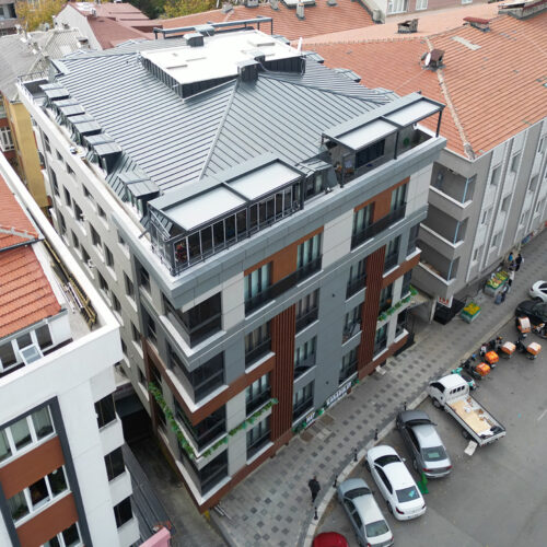 Drone ile Havadan İnşaat Projesi Fotoğraf Çekimi